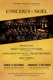 Ensemble Baroque de Toulouse - Noël 2017