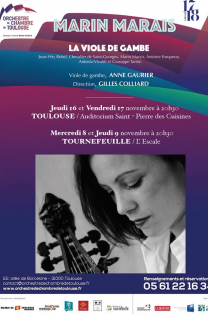 Orchestre de Chambre de Toulouse - Marin Marais